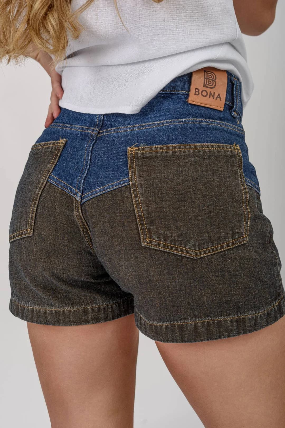 Short West — Shorts y faldas Bicolor · BONA