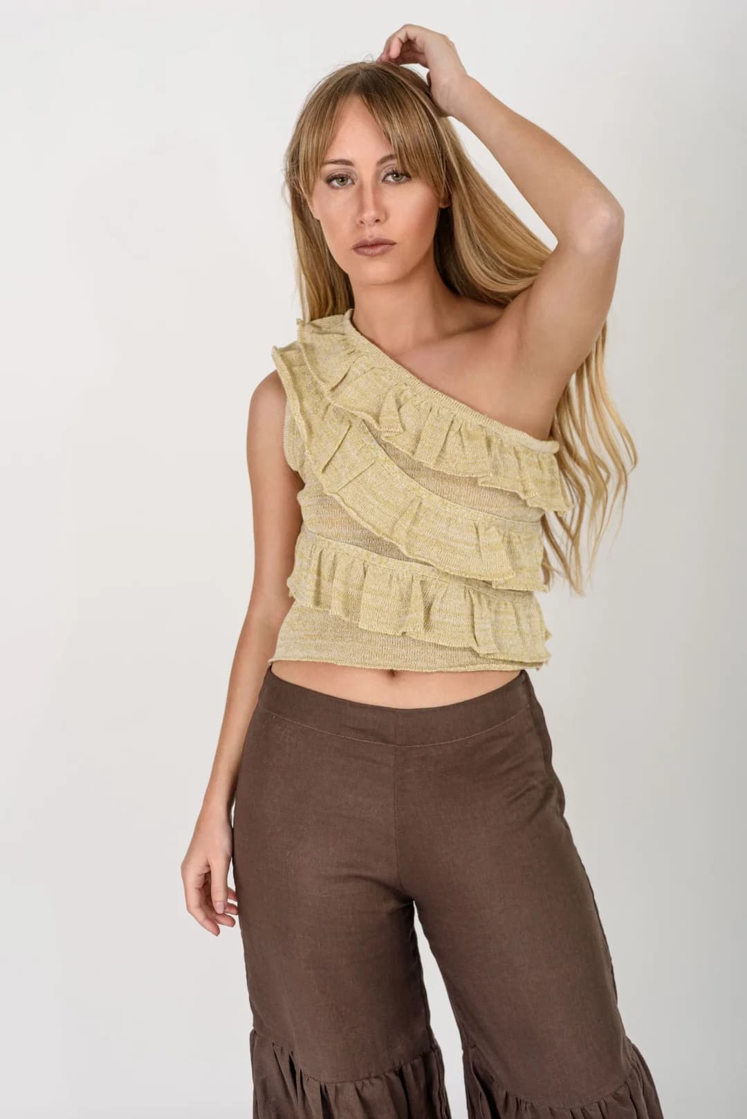 Top Tejido Dolly — Tops Beige · BONA