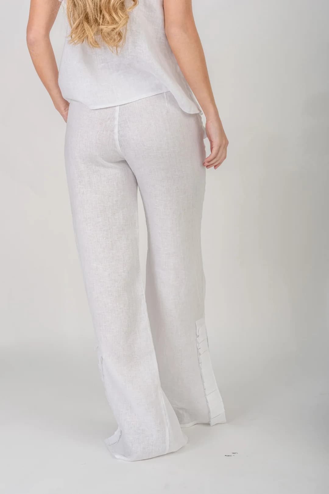Pantalón Laia — Pantalones Blanco · BONA