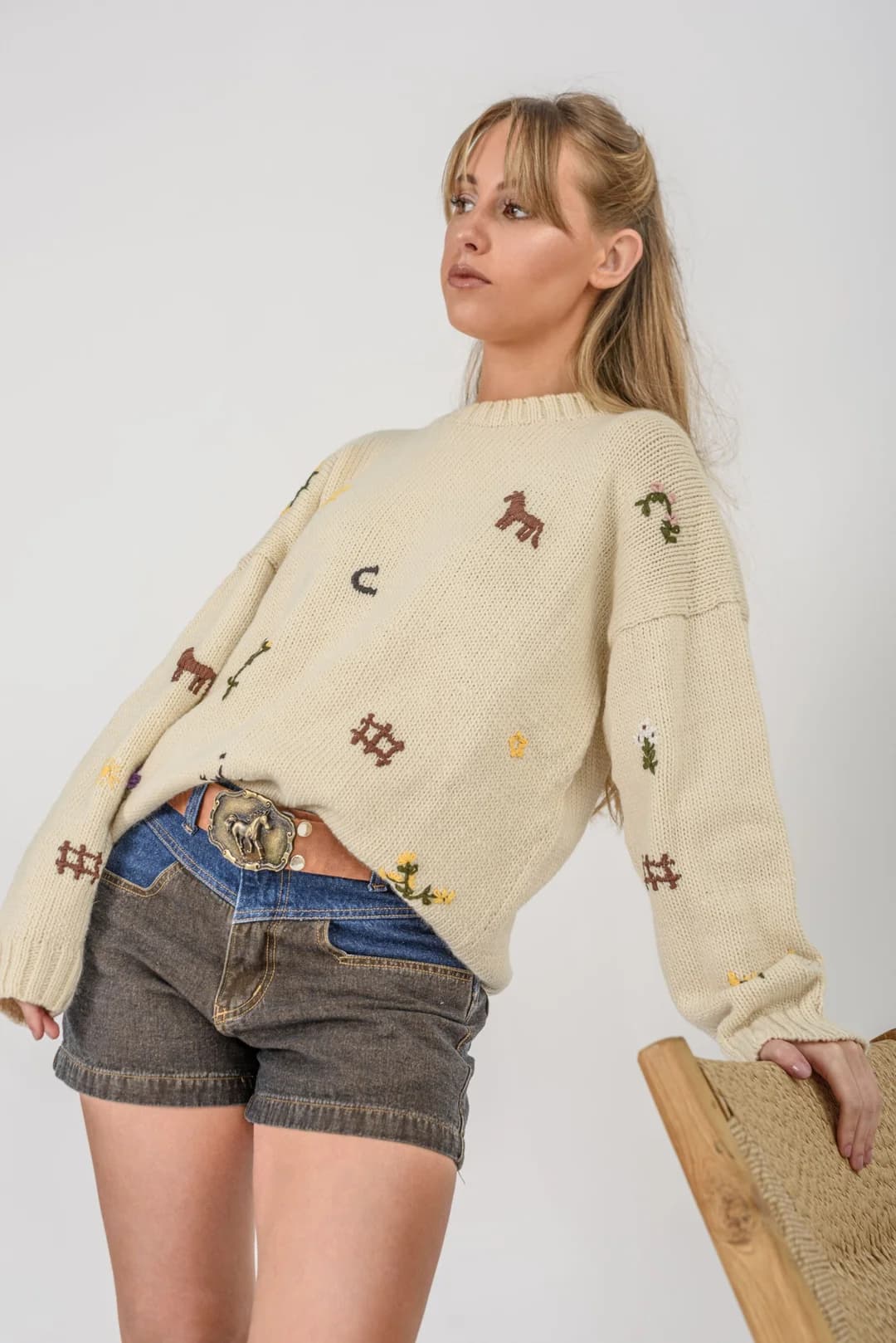 Short West — Shorts y faldas Bicolor · BONA
