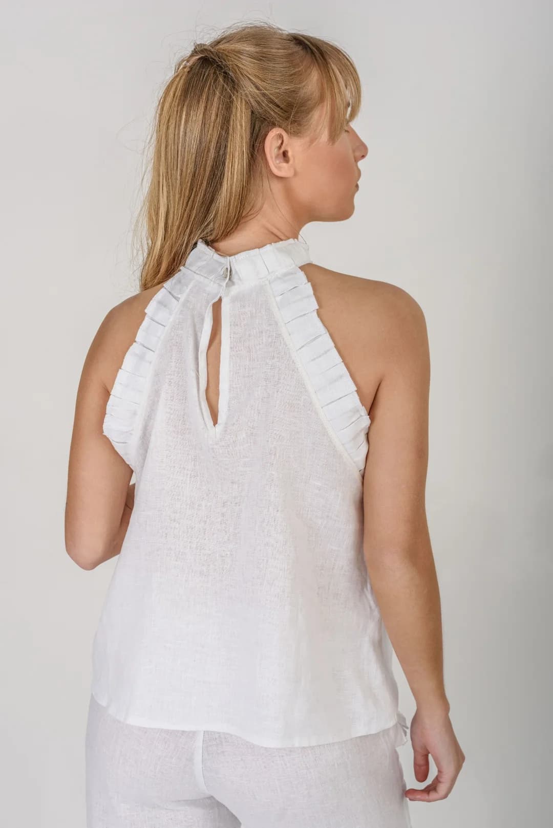 Musculosa Laia — Tops Blanco · BONA