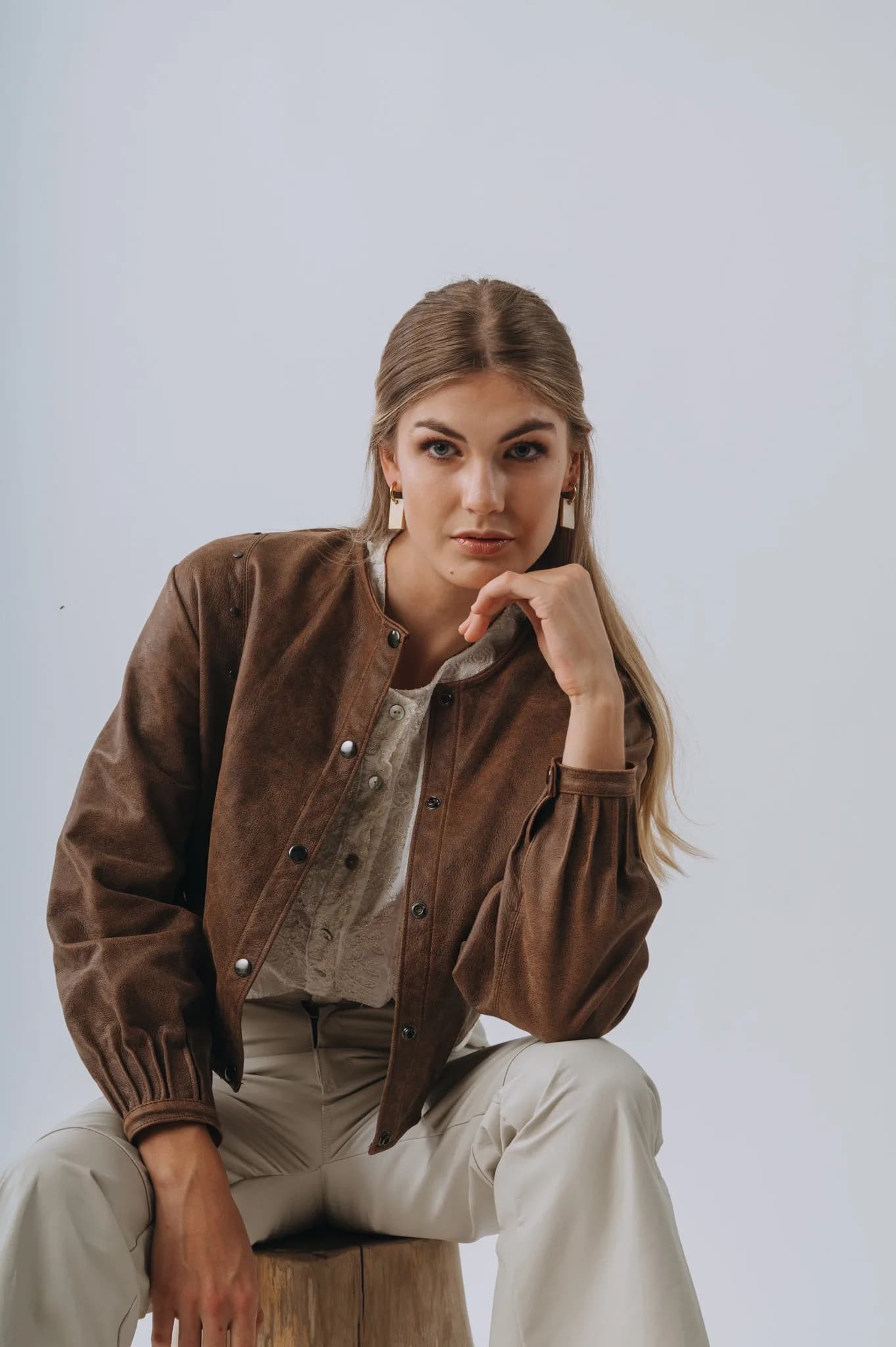 Bomber Toscana (100% cuero)