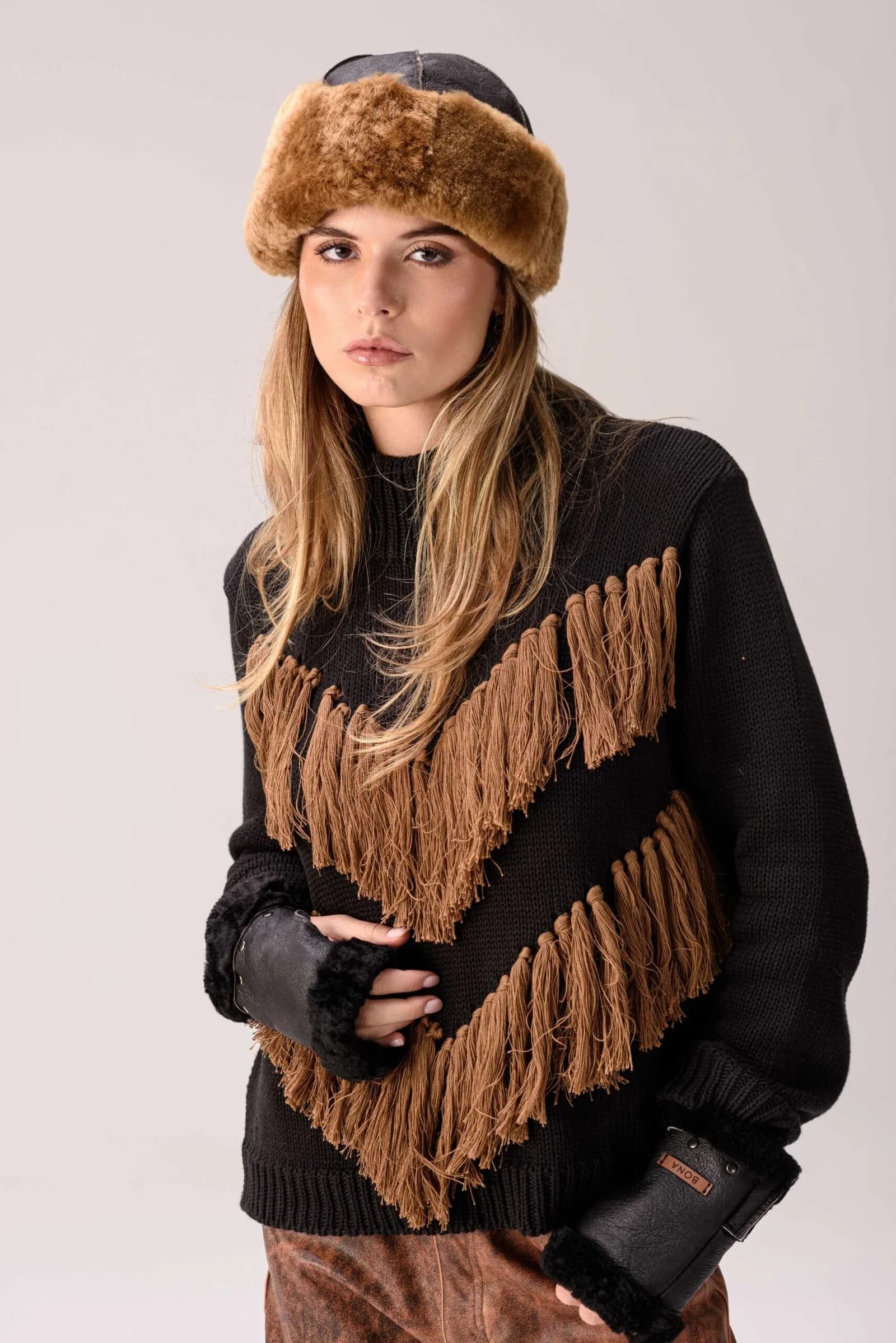 Sweater Origen — Tejidos Marrón · BONA