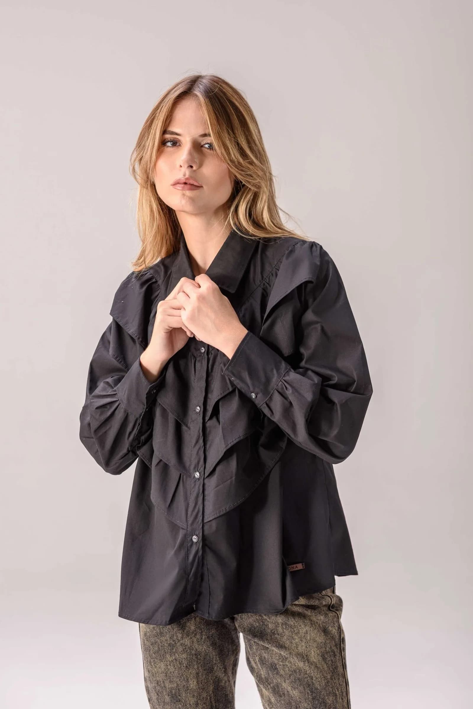 Camisa Bruma — Camisas y blusas Blanco · BONA