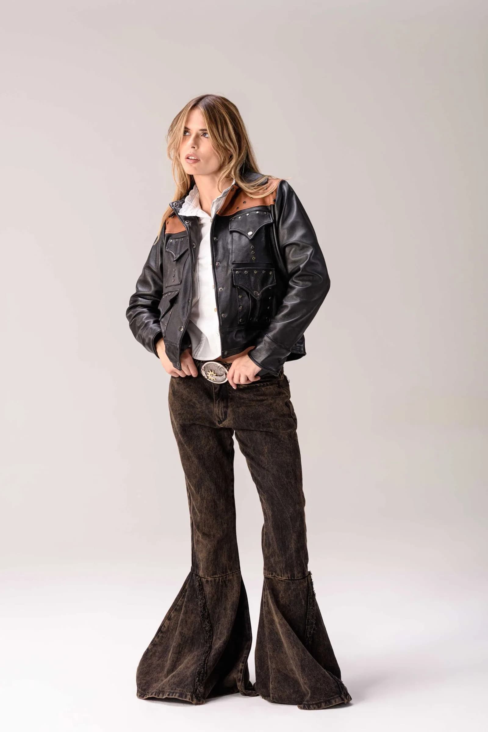 Canyon Leather Jacket (100% cuero)