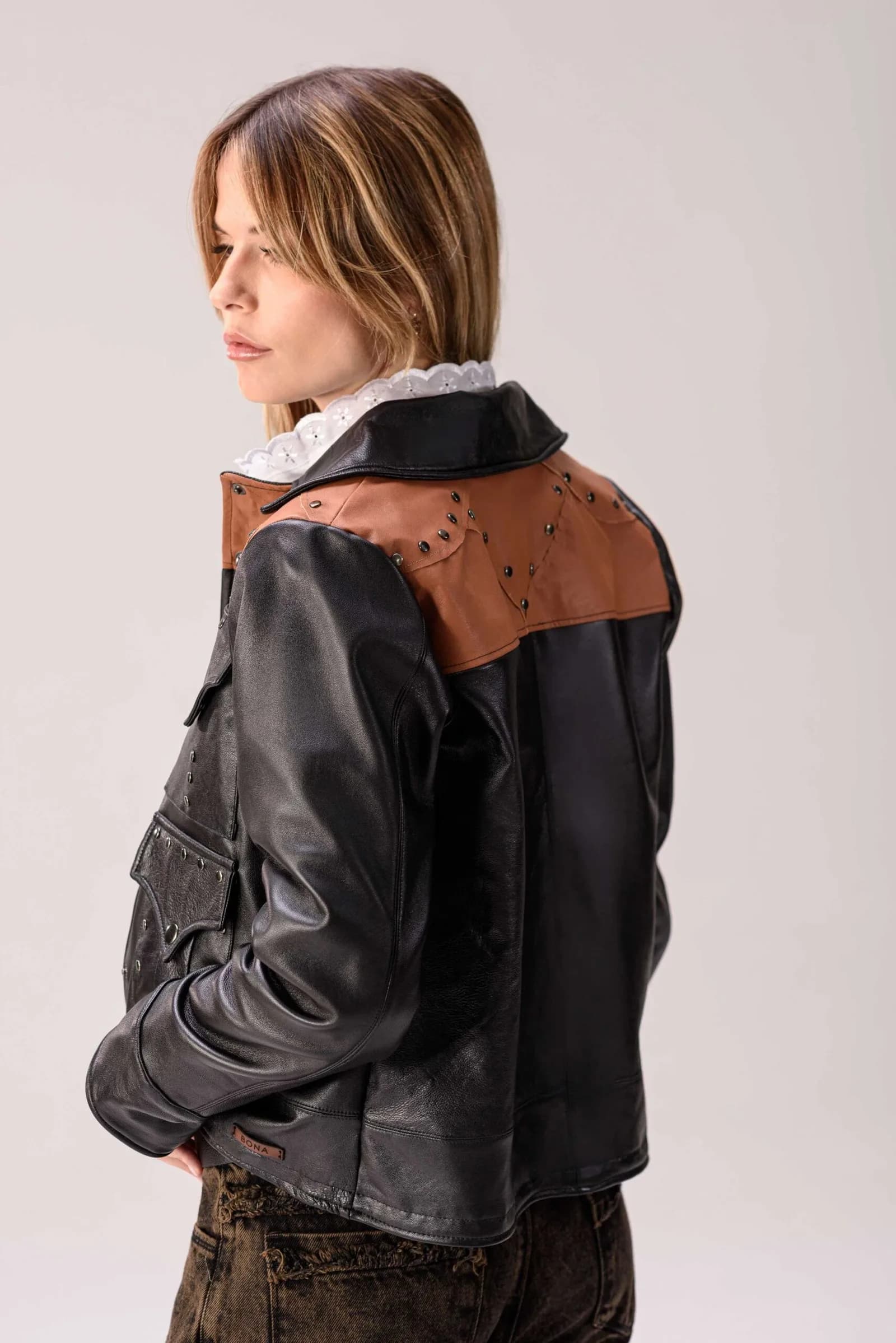 Canyon Leather Jacket (100% cuero)