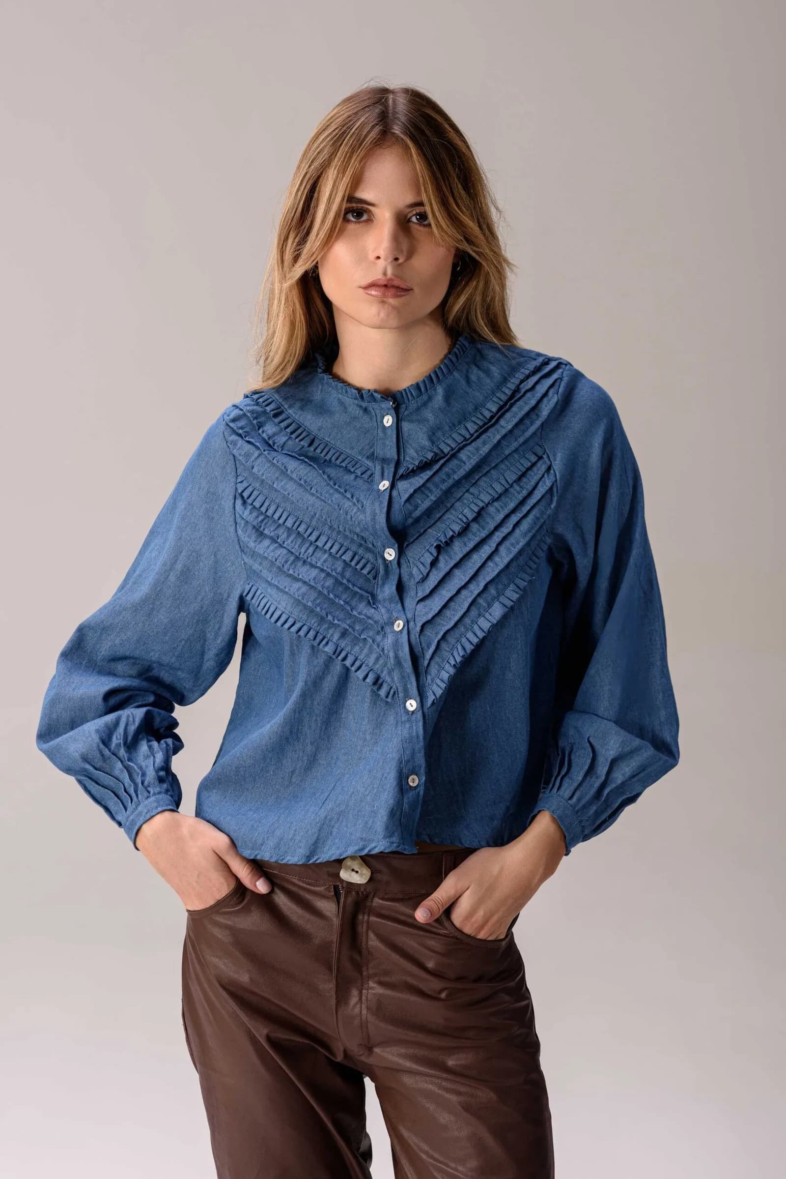 Camisa Marina