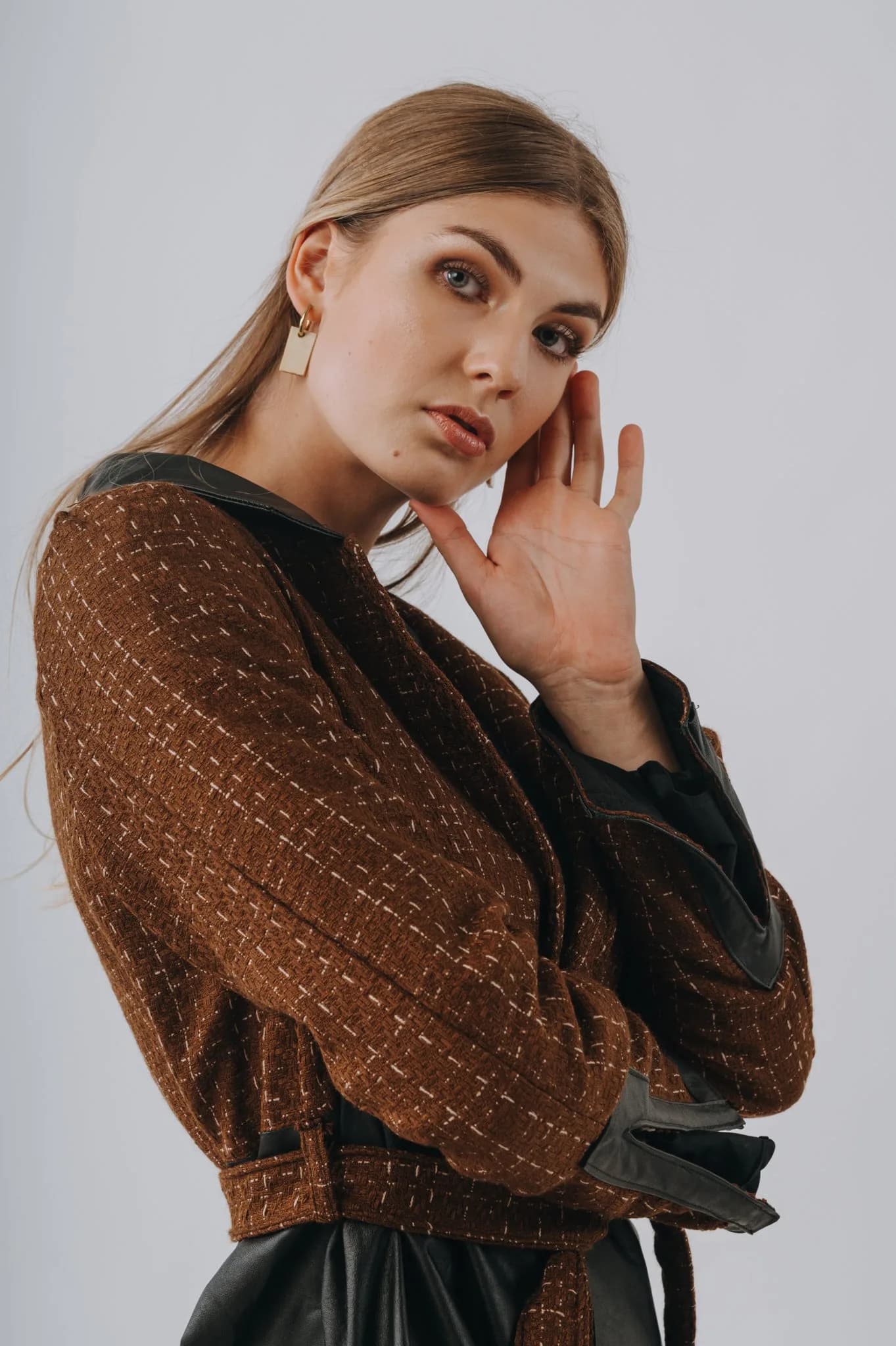 Blazer Willow (Paño de lana & cuero)