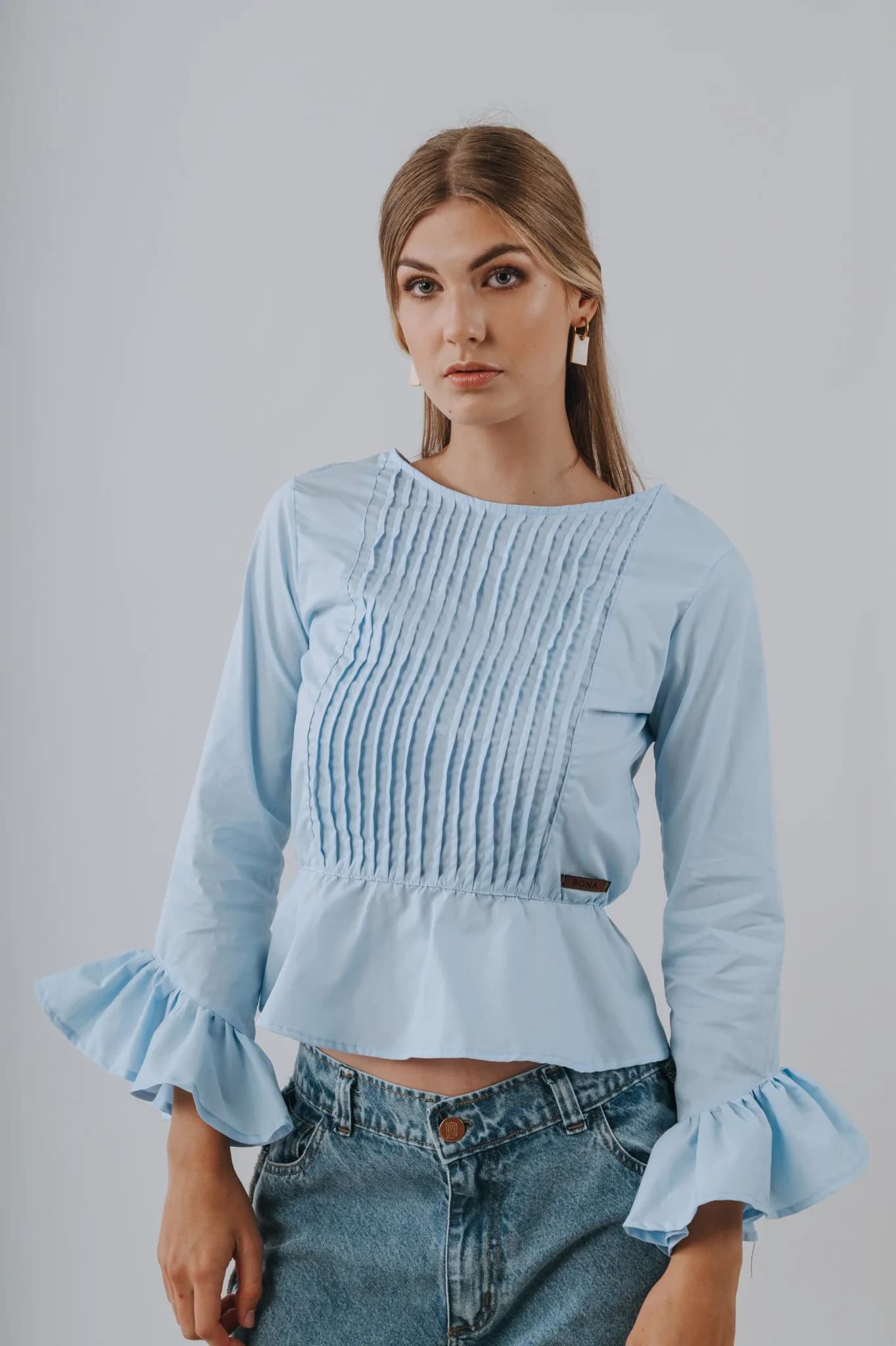 Camisa Sierra — Camisas y blusas Blanco · BONA
