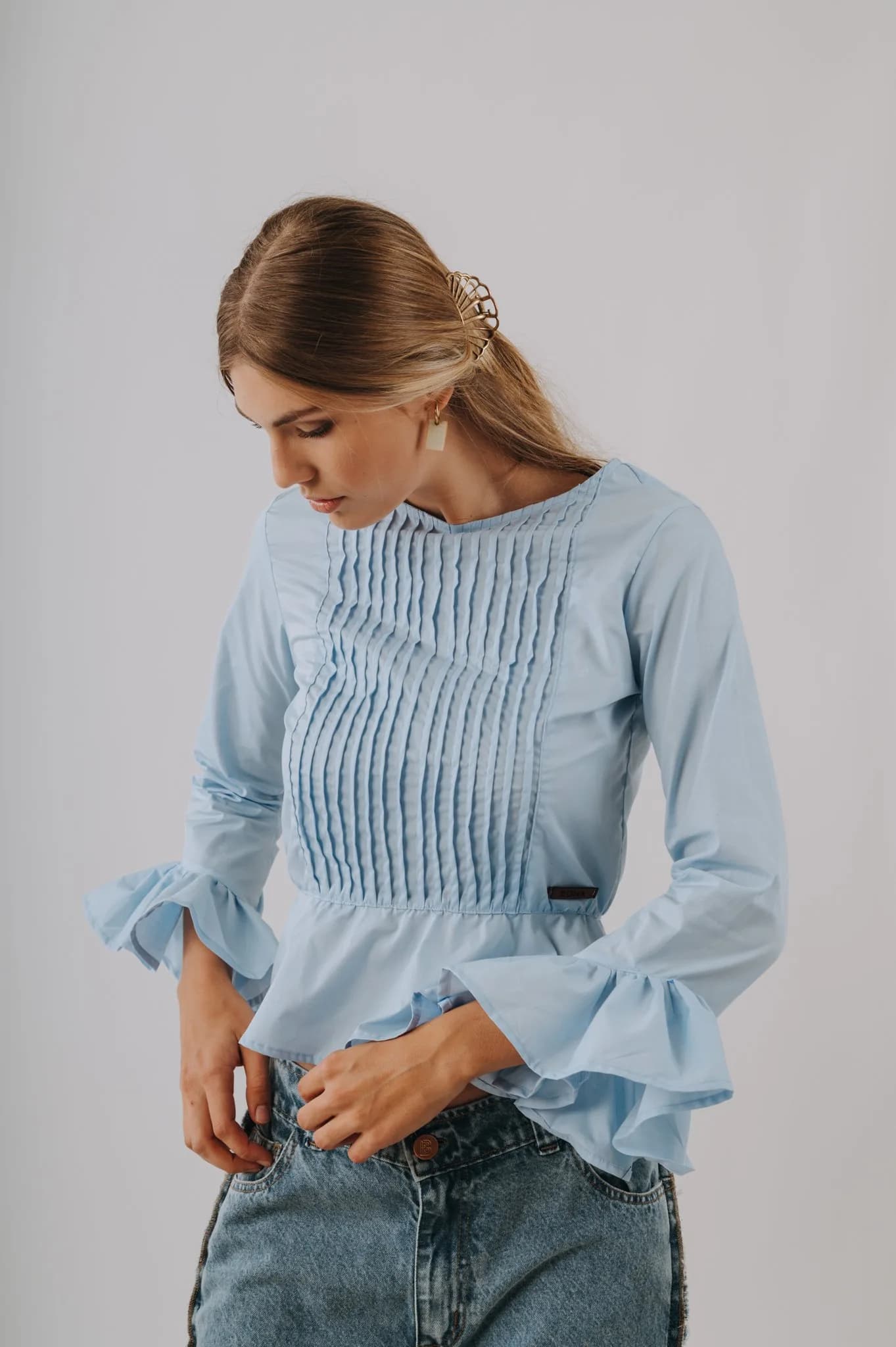 Camisa Sierra — Camisas y blusas Blanco · BONA