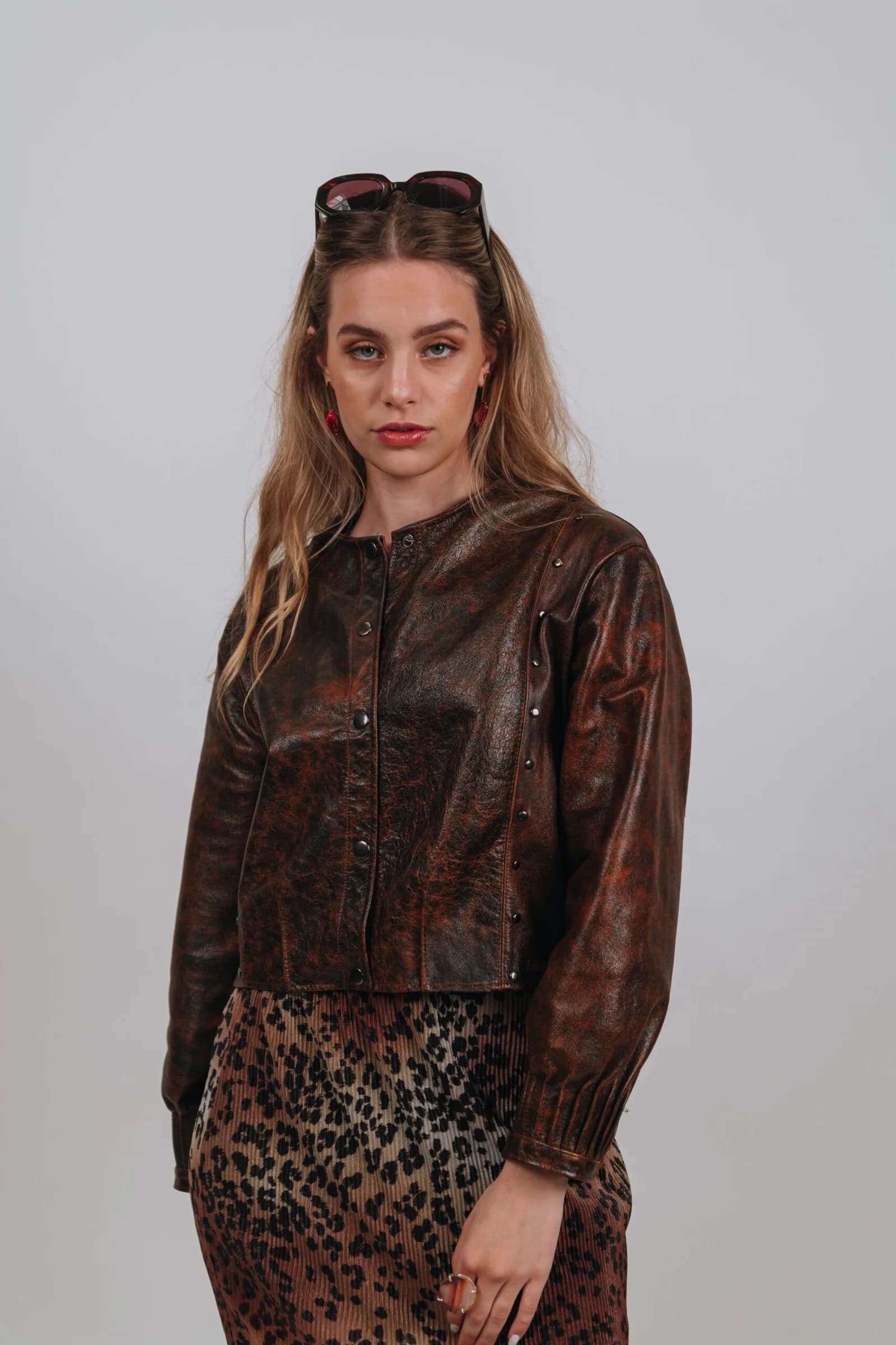 Bomber Toscana (100% cuero)