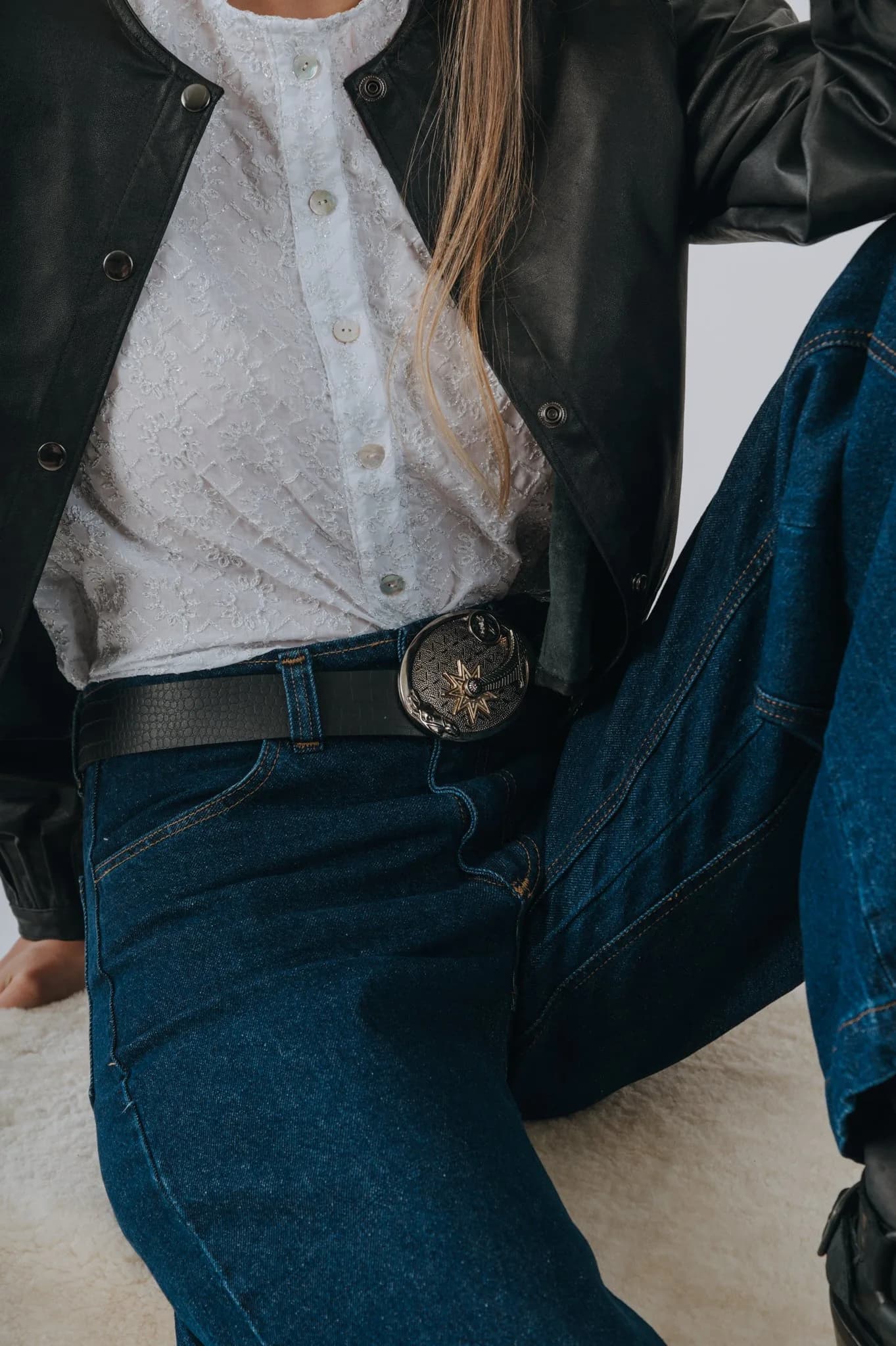 Jean Wide Leg Raiz