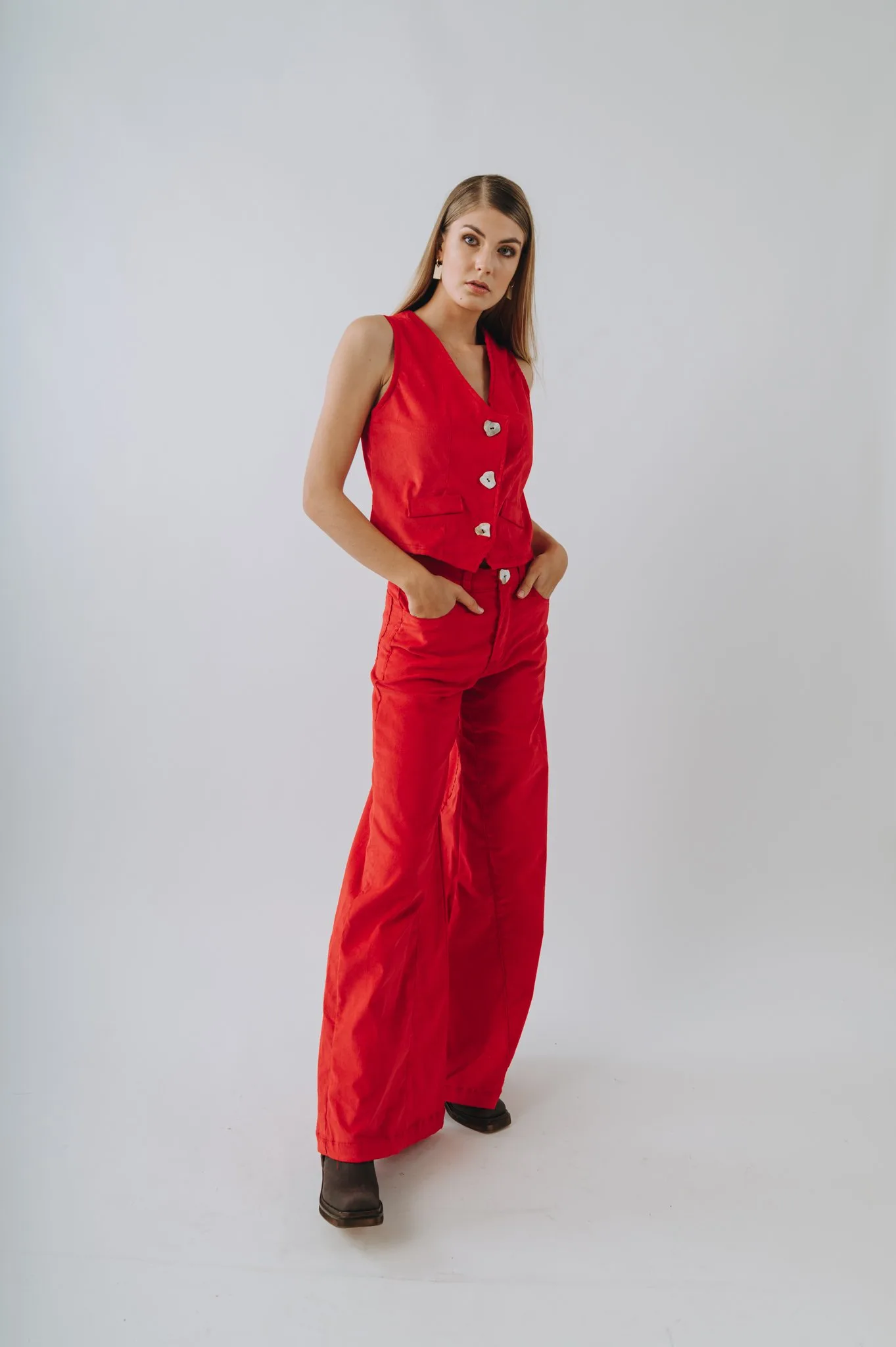 Pantalon Asta (Pana & Guampa) — Pantalones Azul · BONA