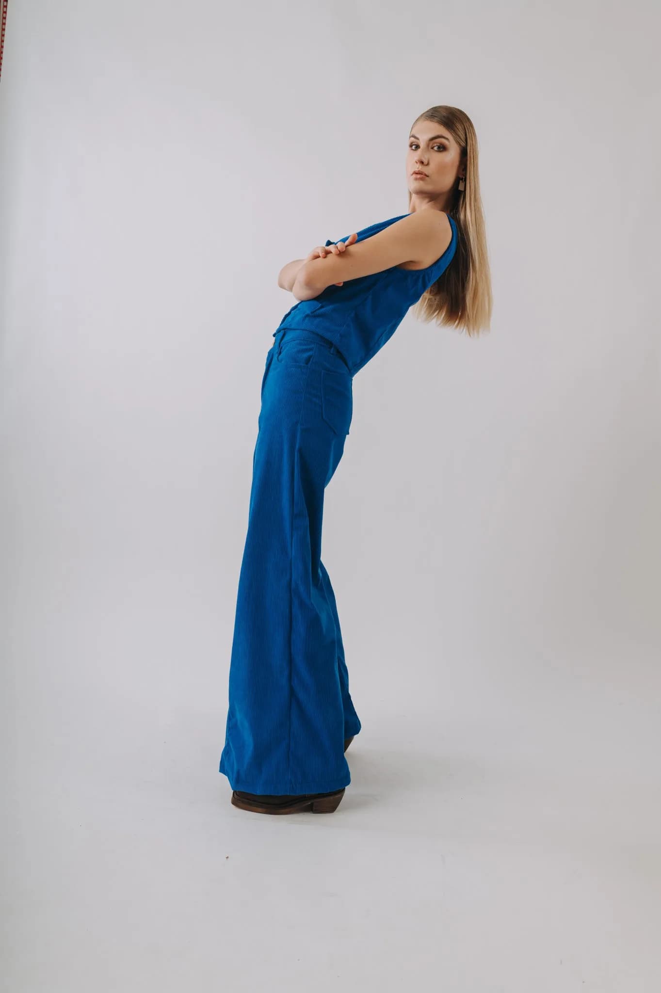 Pantalon Asta (Pana & Guampa) — Pantalones Azul · BONA