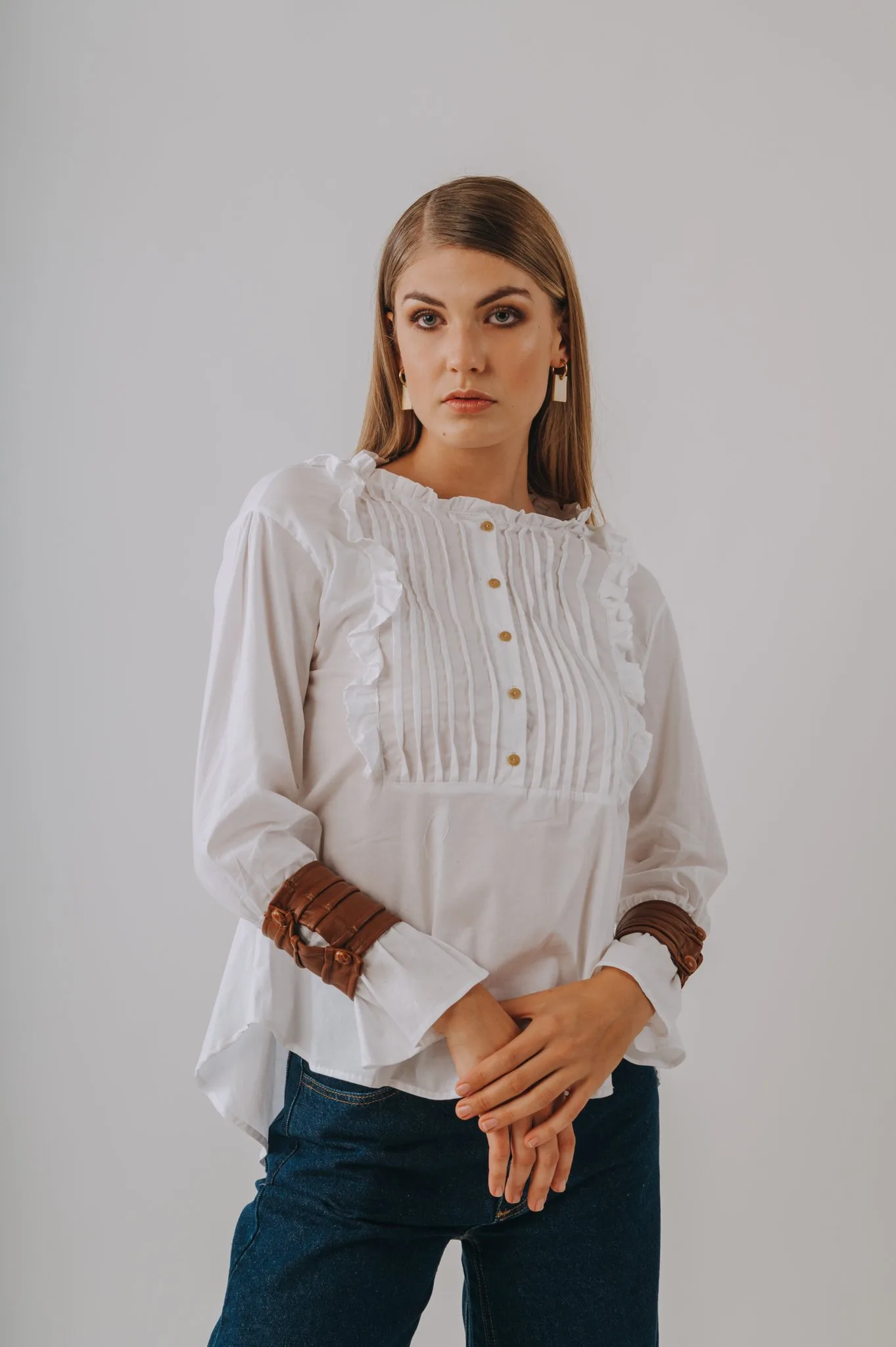 Camisa Huella — Celeste XL