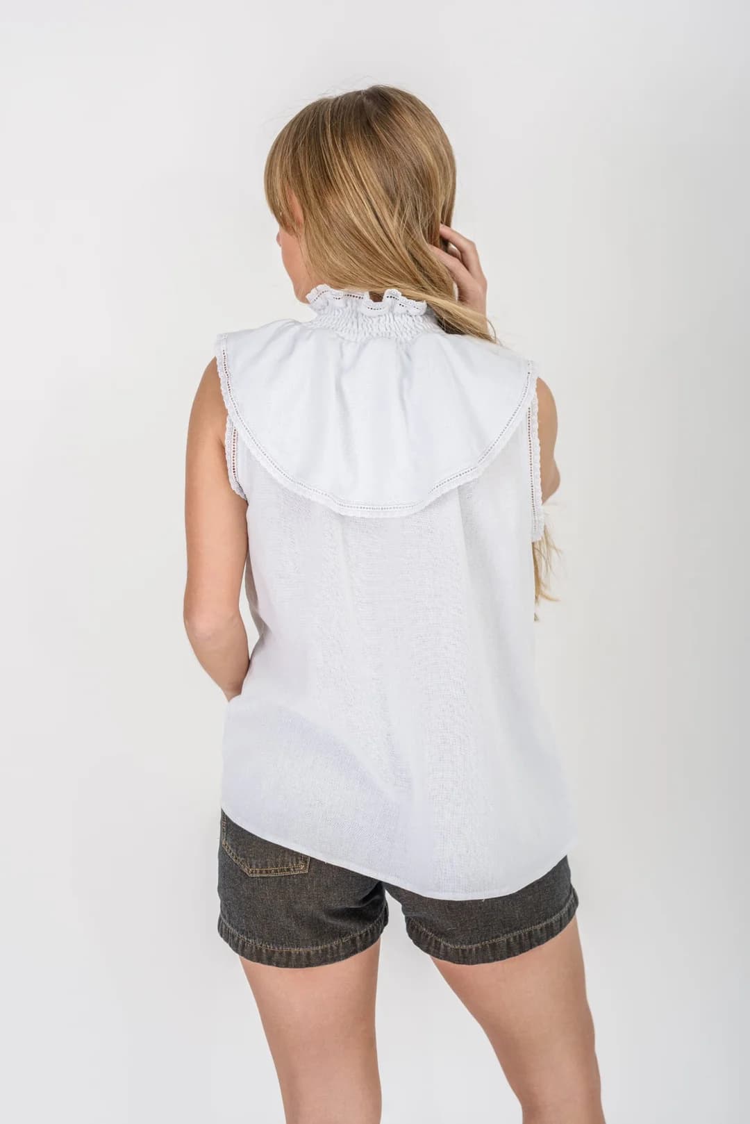 Musculosa Margot — Tops Blanco · BONA