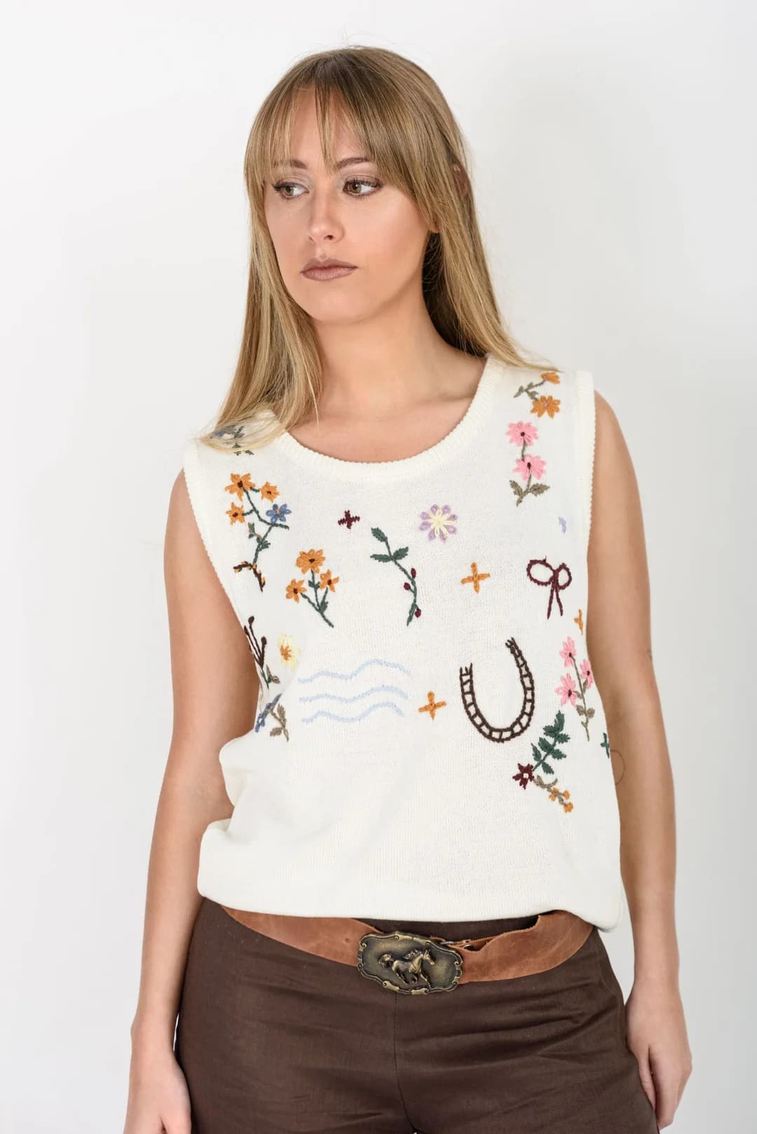 Musculosa Flora — Tops Crudo · BONA