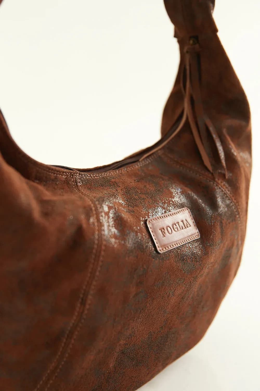 Cartera Angie — Carteras FOGLIA Camel · BONA