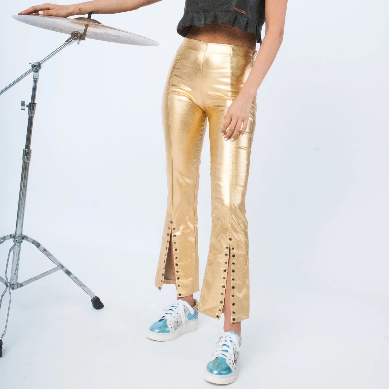 Pantalon Stone — Pantalones Beige · BONA