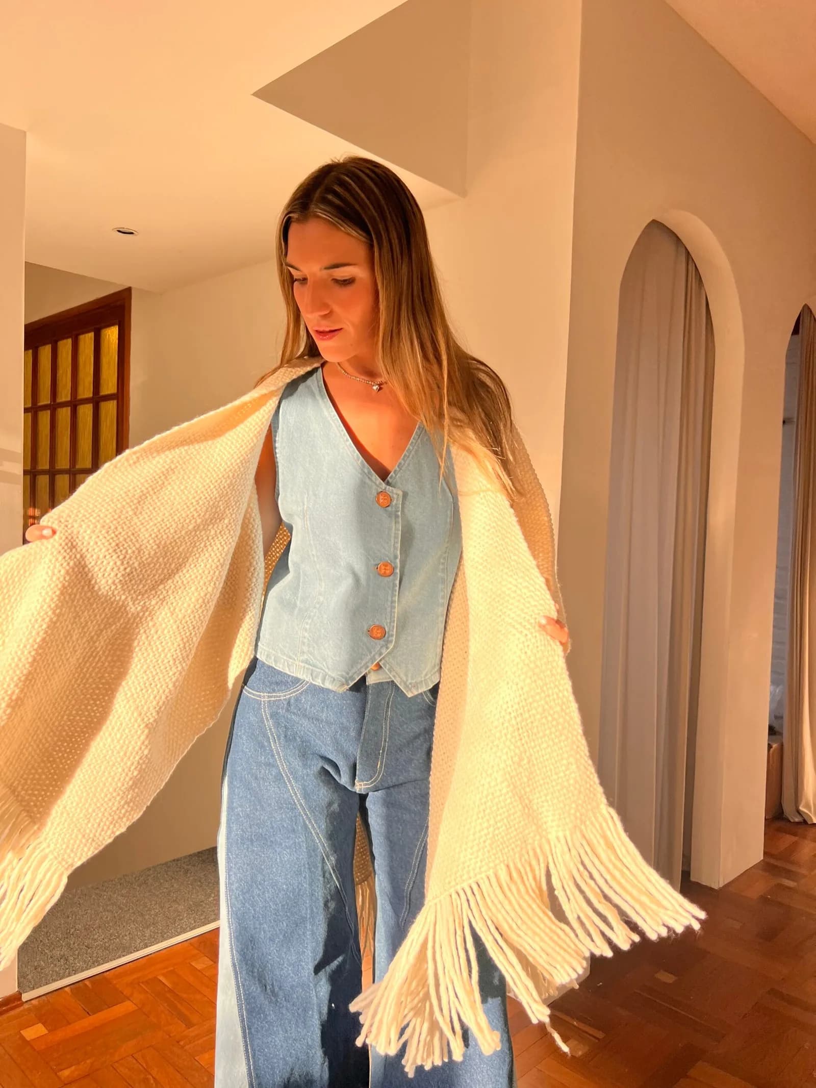 Ruanas 100% Lana Merino