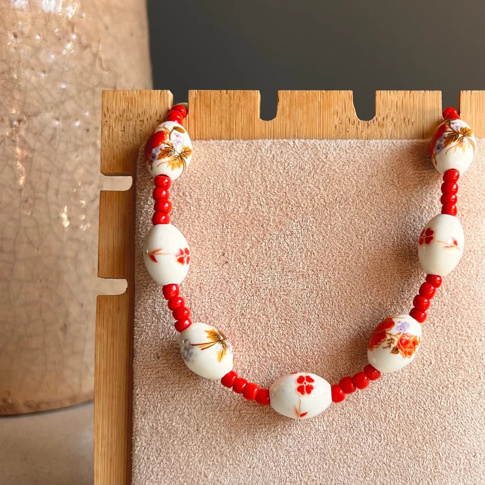 Collar Corintia — Collares Rojo · BONA
