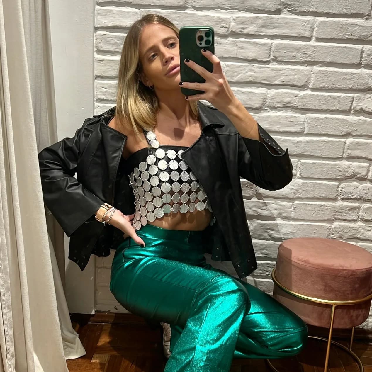 Handmade Leather Top