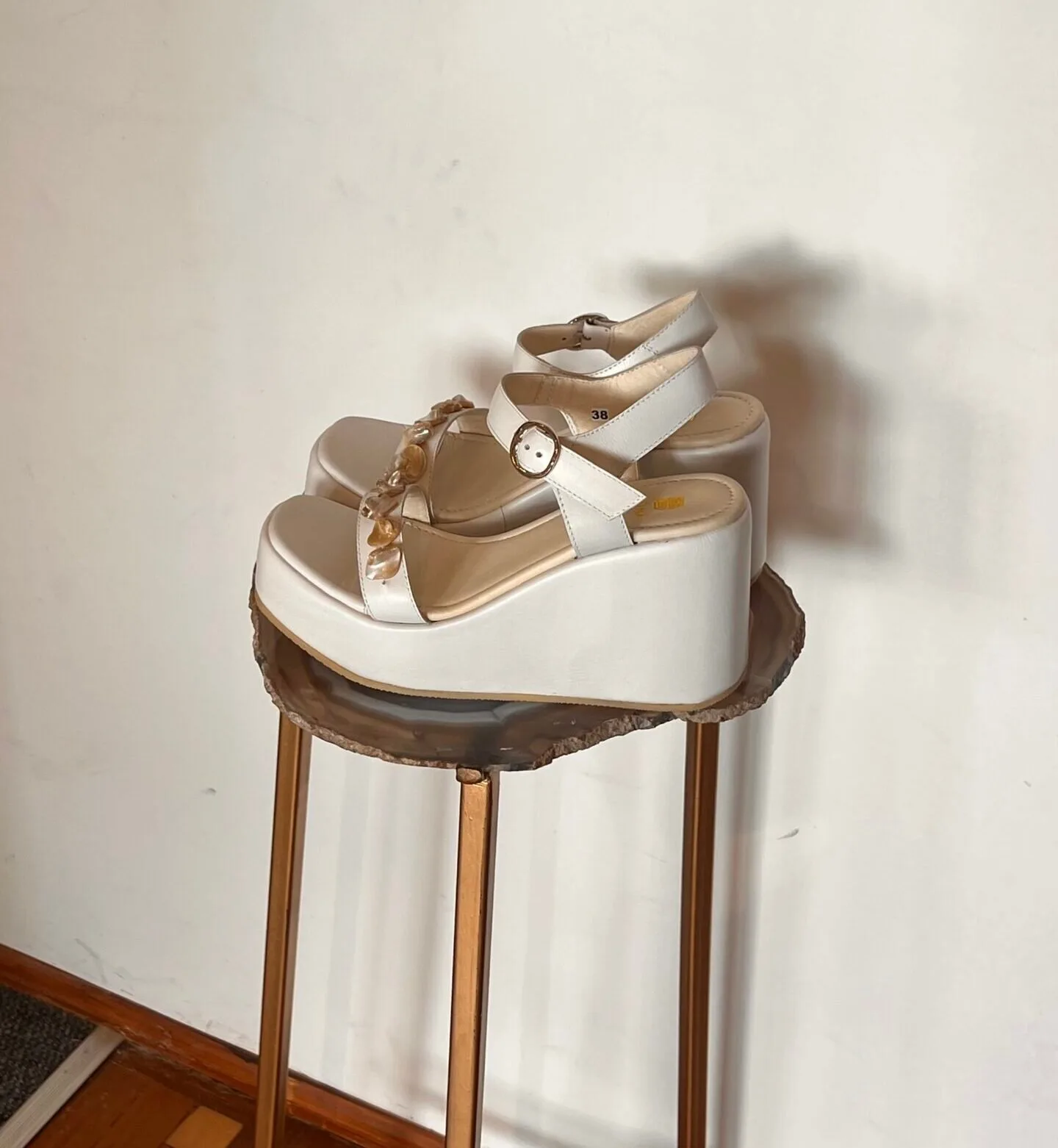 Sandalias Oia Jewelry — Sandalias Blanco · BONA