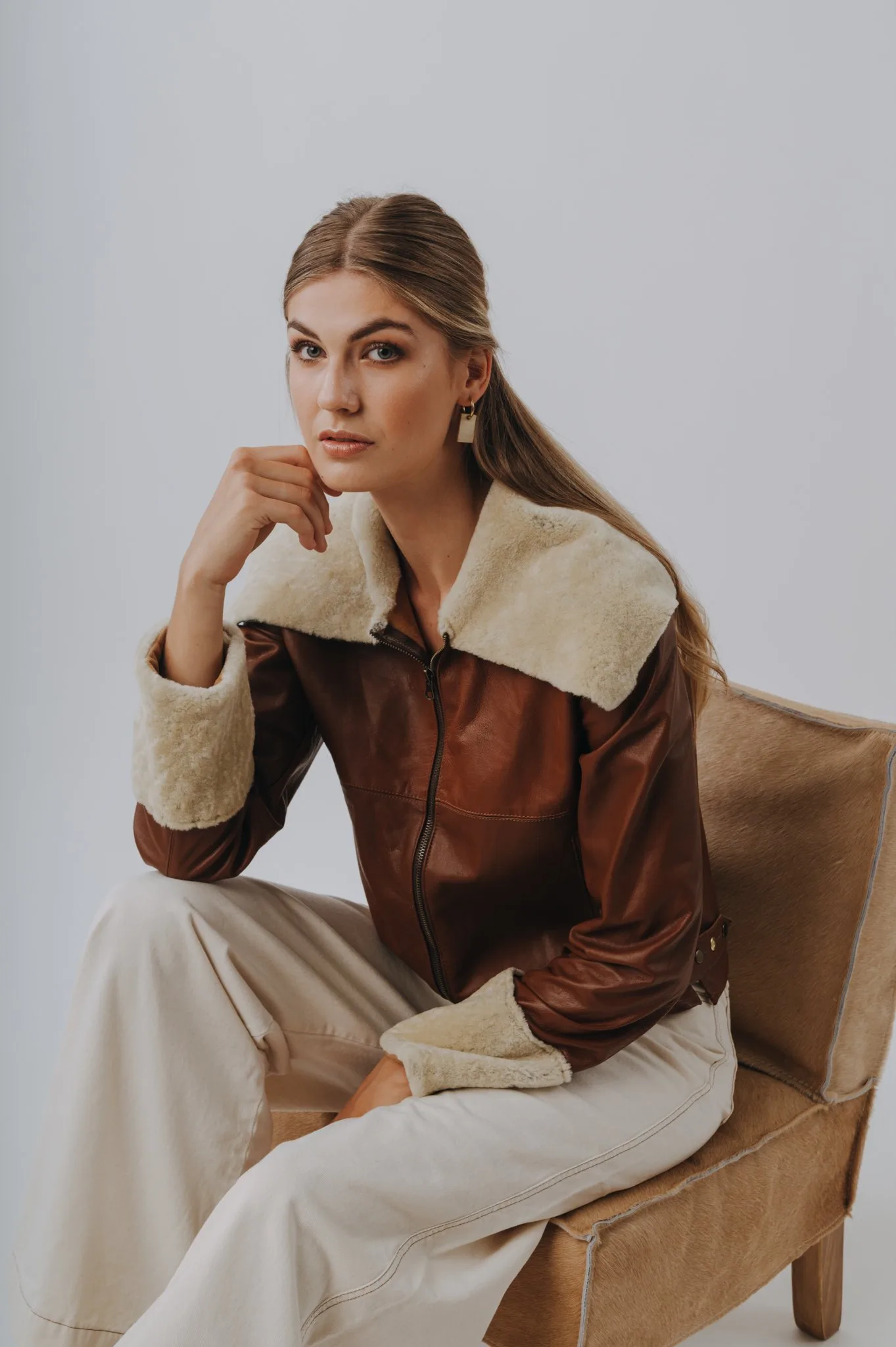 Cozy Jacket (Wool & Leather)