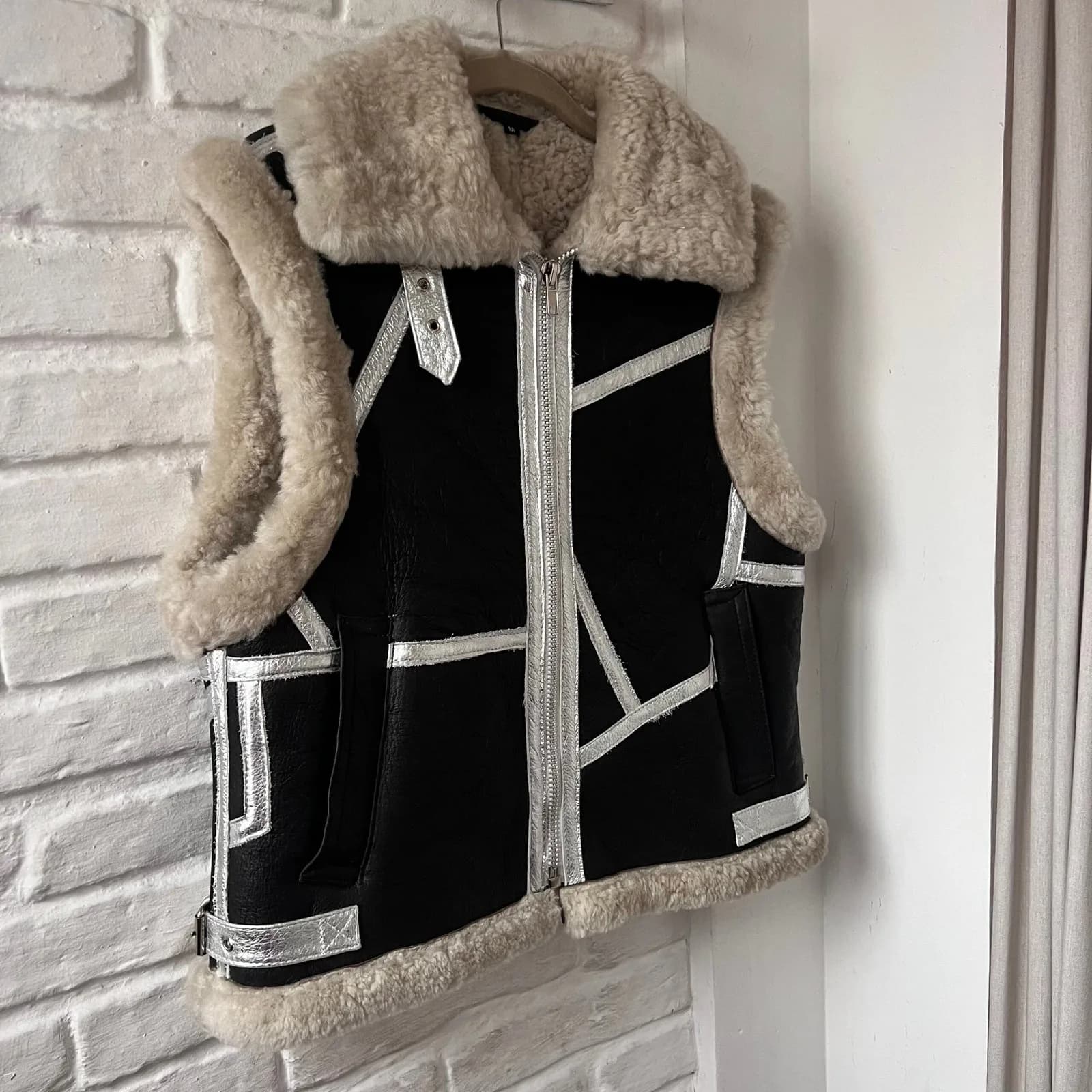 France Vest - Wool & Leather