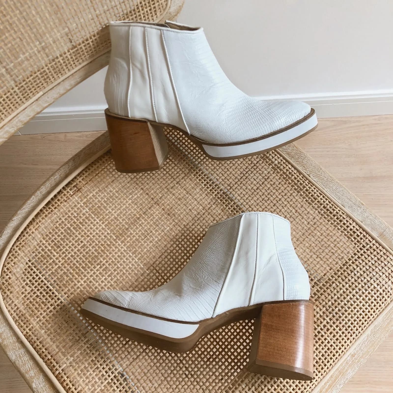 Botas Texas — Botas Blanco · BONA