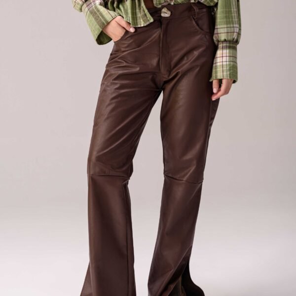 Eternal Leather Pant - Chocolate