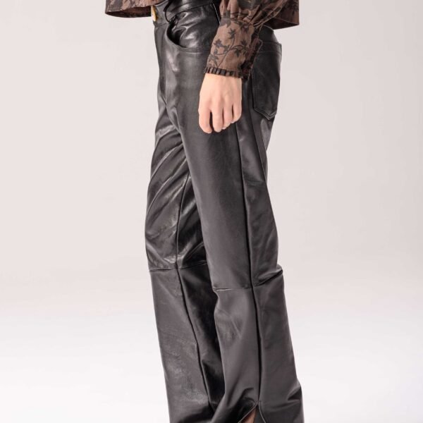 Eternal Leather Pant - Negro